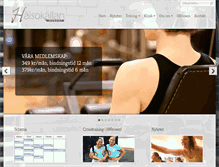 Tablet Screenshot of halsokallangardet.se